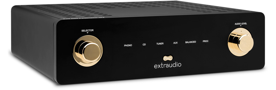 Extraudio X800 black/gold