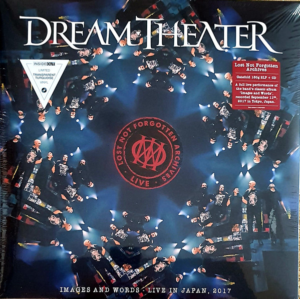 Dream Theater - Lost Not Forgotten Archives: Images And Words - Live In Japan, 2017 [Transparent Turquoise Vinyl] (19439862991)