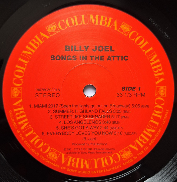Billy Joel - Songs In The Attic (19075939221)