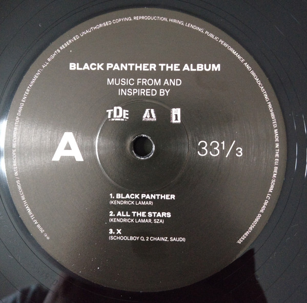 OST - Black Panther The Album (Music From And Inspired By) [Original Motion Picture Soundtrack] (00602567359562)