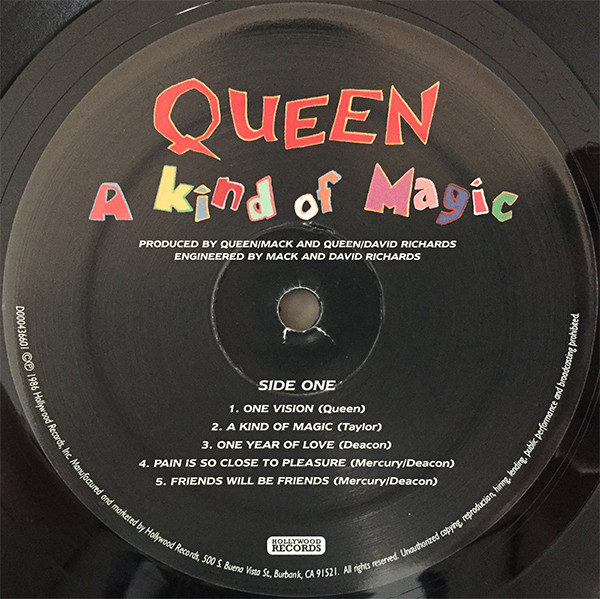 Куин слушать альбомы. Квин Мэджик пластинка. Виниловая пластинка Queen a kind of Magic. 1986 - A kind of Magic. A kind of Magic Queen винил.