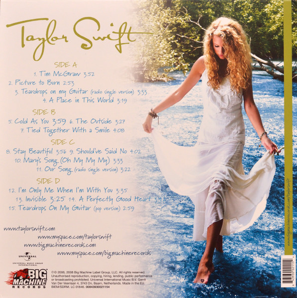 Taylor Swift - Taylor Swift (00843930021154)