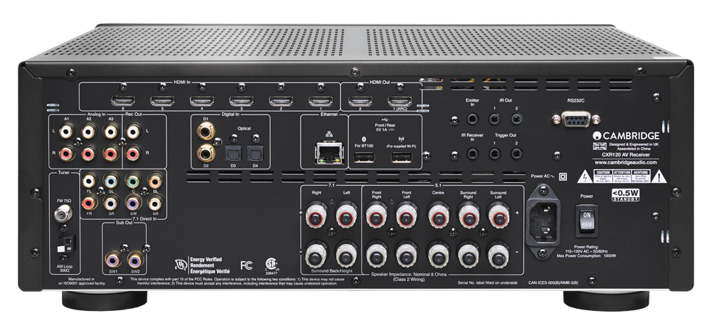 Cambridge Audio CXR120 black