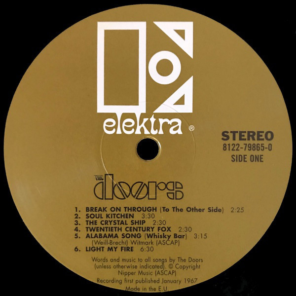 The Doors - The Doors (8122-79865-0)