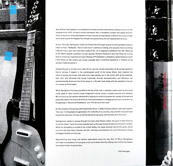 Bruce Springsteen - Best Of [Atlantic Blue Vinyl] (196588699016)