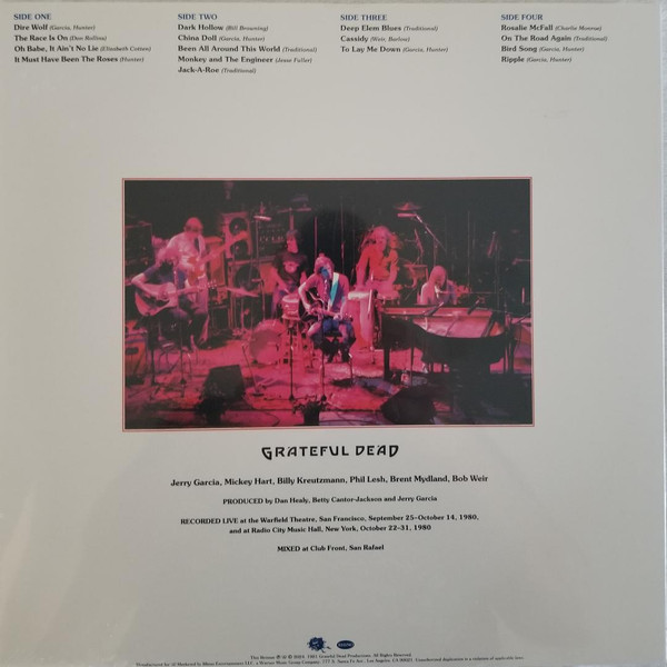 Grateful Dead - Reckoning (603497827558)