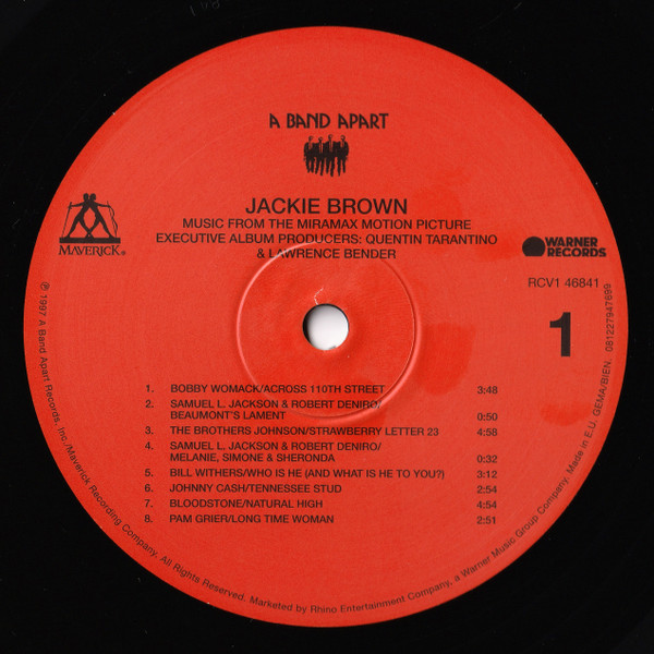 Various Artists - Jackie Brown [Original Motion Picture Soundtrack] (081227947699)