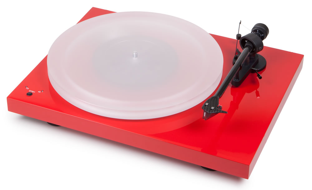 Pro-Ject Debut Carbon RecordMaster HiRes (Ortofon 2M Red) red