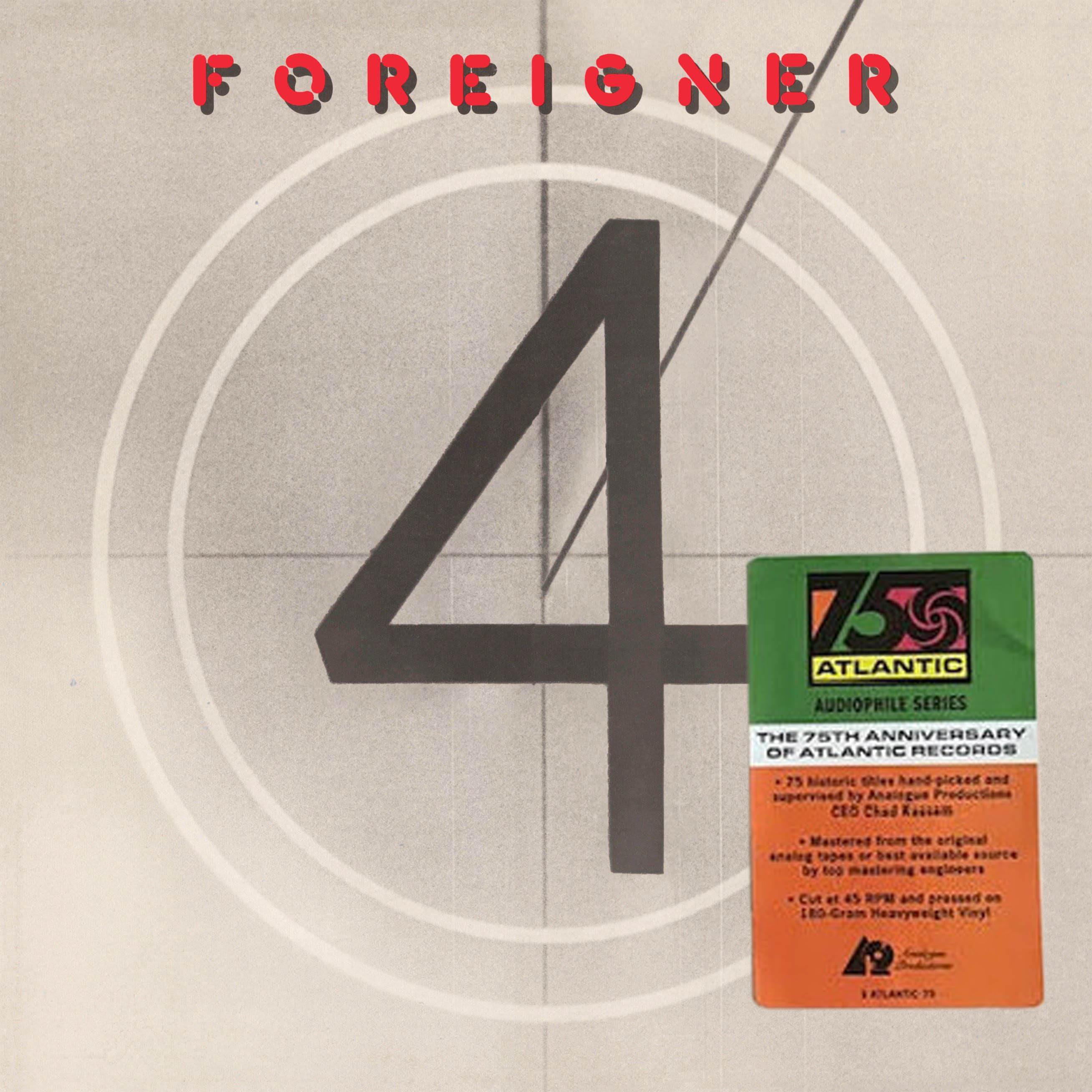 Foreigner - 4 [Atlantic 75 Audiophile Series] (0753088756962)