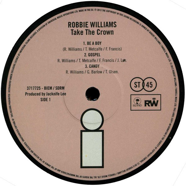 Robbie Williams - Take The Crown (3716806)