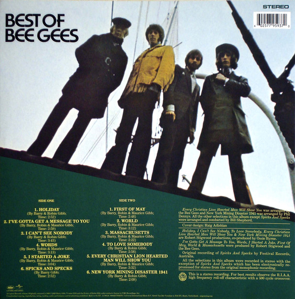 Bee Gees - Best Of Bee Gees (00602577959370)