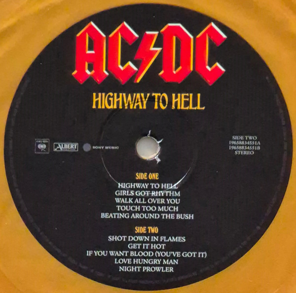 AC/DC - Highway To Hell [50th Anniversary Edition Gold Vinyl] (19658834551)