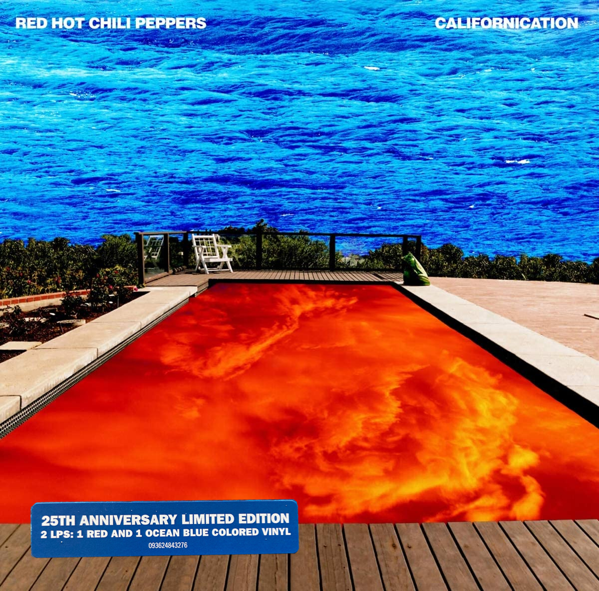 Red Hot Chili Peppers - Californication [25th Anniversary Edition] [Red & Ocean Blue Vinyl] (0093624843276)