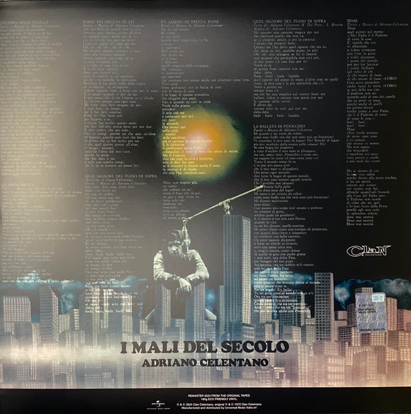 Adriano Celentano - I Mali Del Secolo (0602465624922)