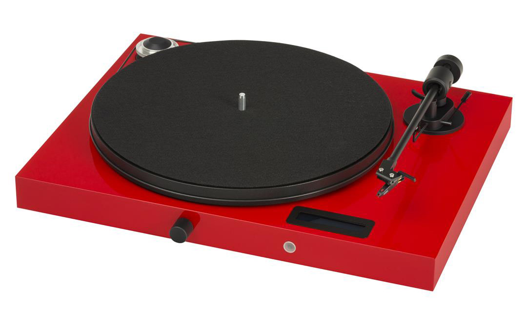 Pro-Ject Juke Box E (Ortofon OM 5E) piano red