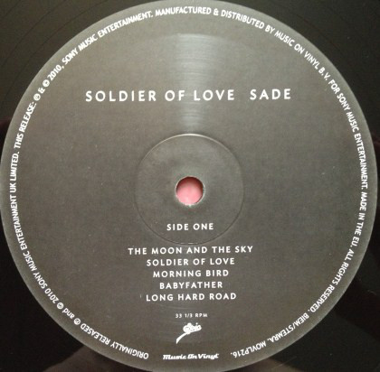 Sade - Soldier Of Love (MOVLP216)