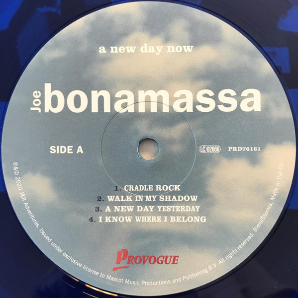 Joe Bonamassa - A New Day Now [Blue Vinyl] [20th Anniversary Edition] (PRD76161)