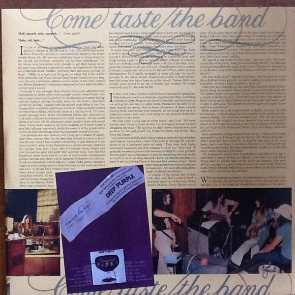 Deep Purple - Come Taste The Band (TPSD 7515)