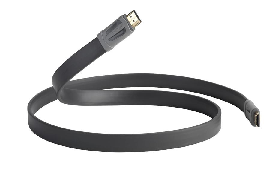 QED Performance eFlex HDMI 1,5m graphite QE7501