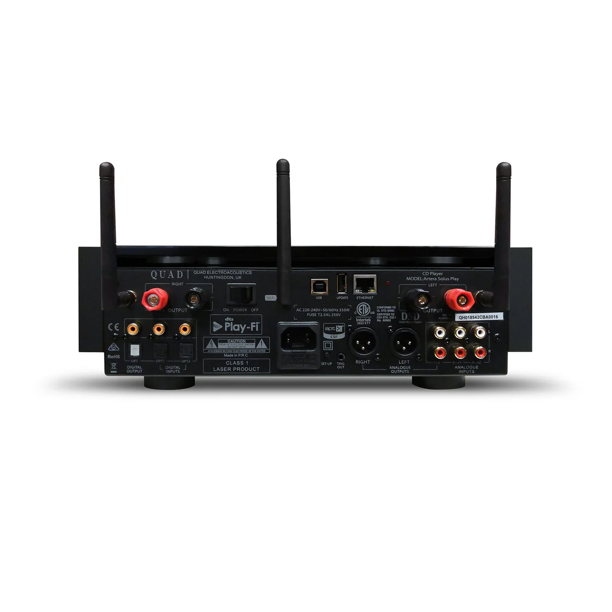 QUAD Artera Solus Play aluminium silver