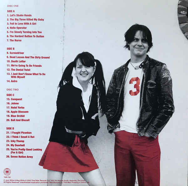 The White Stripes - My Sister Thanks You And I Thank You The White Stripes Greatest Hits (TMR-700)