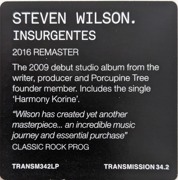 Steven Wilson - Insurgentes (802644834214)