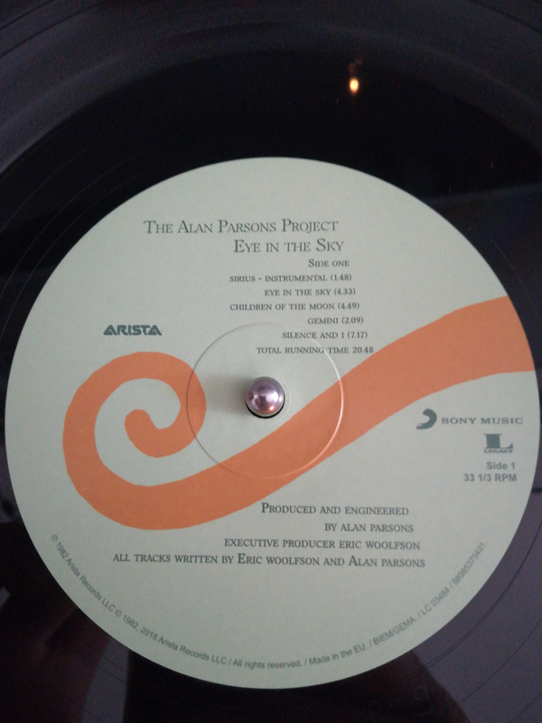 The Alan Parsons Project - Eye In The Sky (88985375431)