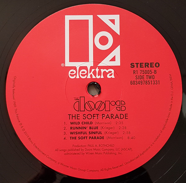 The Doors - The Soft Parade [50th Anniversary Edition LP+3CD] (603497851324)