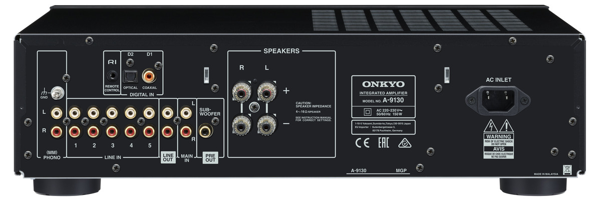 Onkyo A-9130 black