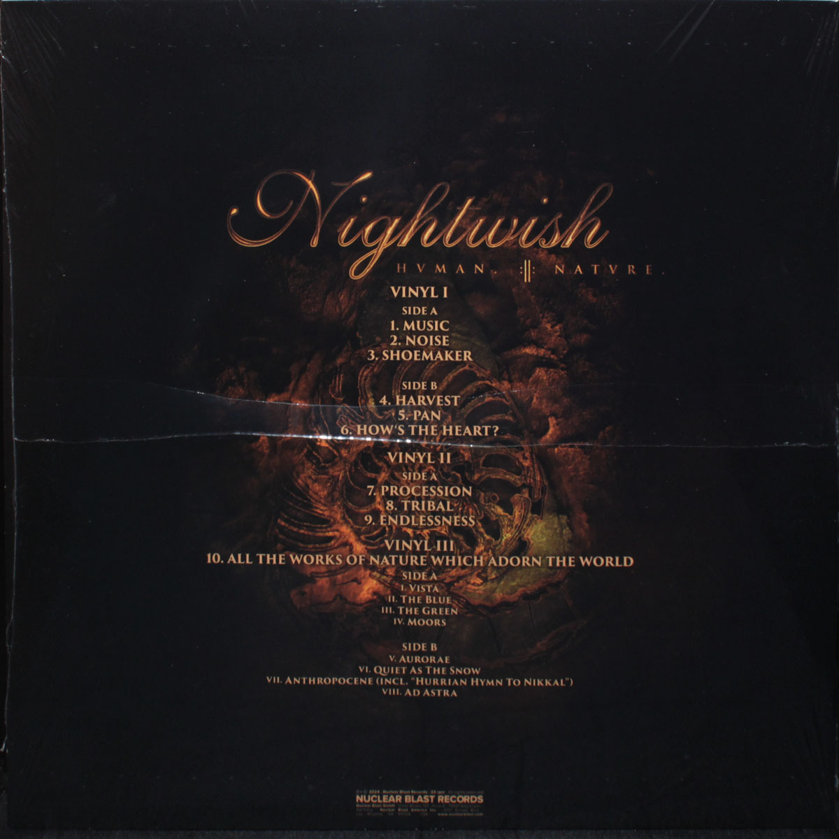 Nightwish - Human. :||: Nature. [Gold Vinyl] (4065629677633)