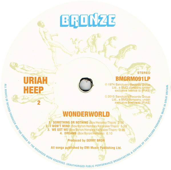Uriah Heep - Wonderworld (BMGRM091LP)