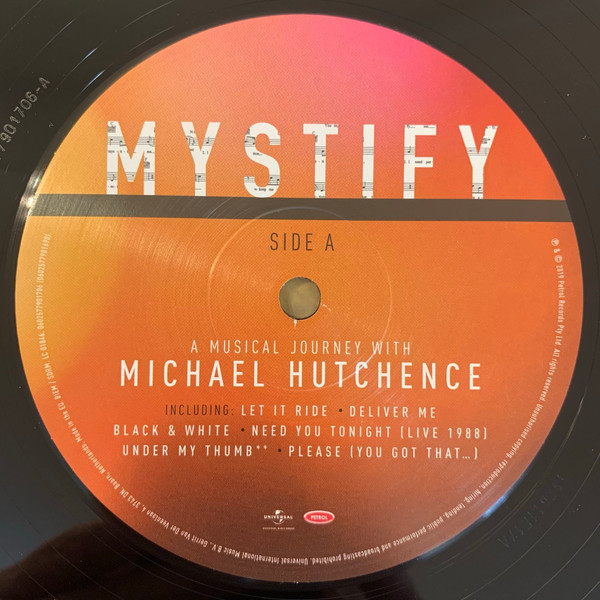 Michael Hutchence - Mystify - A Musical Journey With Michael Hutchence (0602577901690)