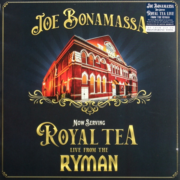 Joe Bonamassa - Now Serving: Royal Tea Live From The Ryman [Transparent Vinyl] (PRD 76411)