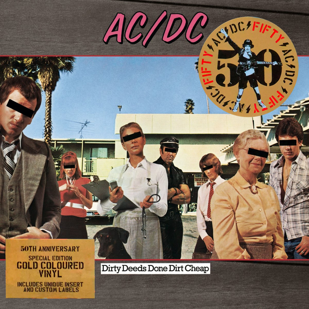 AC/DC - Dirty Deeds Done Dirt Cheap [50th Anniversary Edition Gold Vinyl] (19658834581)