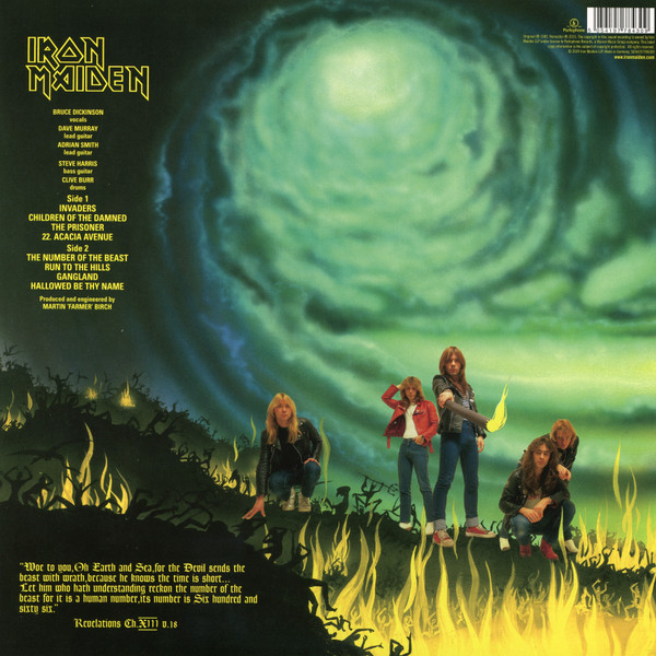 Iron Maiden - The Number Of The Beast (5054197784309)