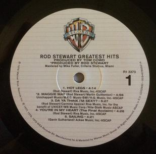 Rod Stewart - Greatest Hits Vol. 1 (R1 3373)