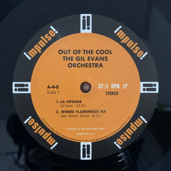 The Gil Evans Orchestra - Out Of The Cool [Acoustic Sounds Series] (B0033211-01)