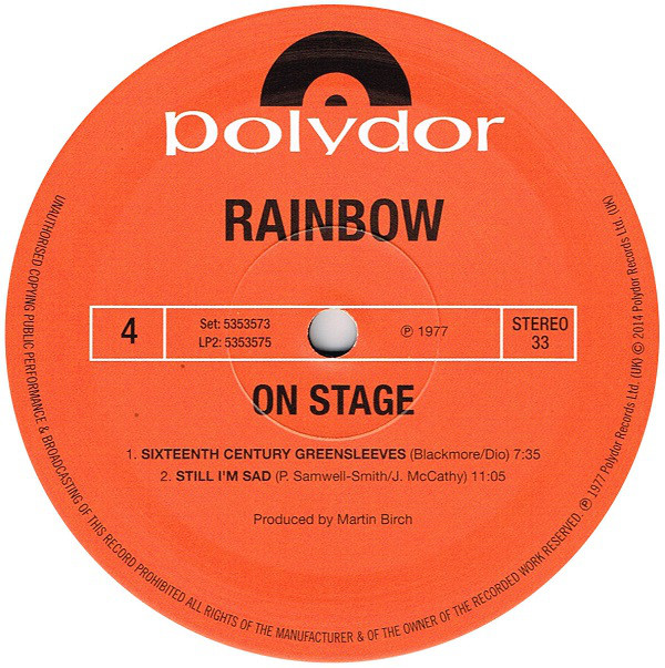 Rainbow - On Stage (5353573)