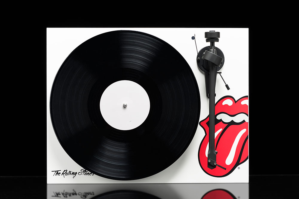 Pro-Ject Rolling Stones Recordplayer (Ortofon OM10) white