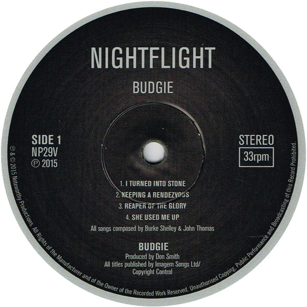 Budgie - Nightflight (NP29V)