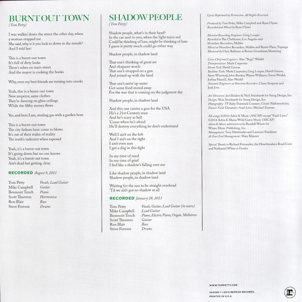 Tom Petty & The Heartbreakers - Hypnotic Eye (544259-1)