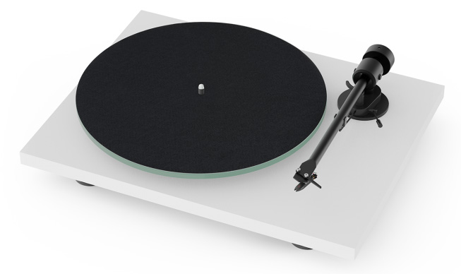 Pro-Ject T1 BT (Ortofon OM 5E) satin white