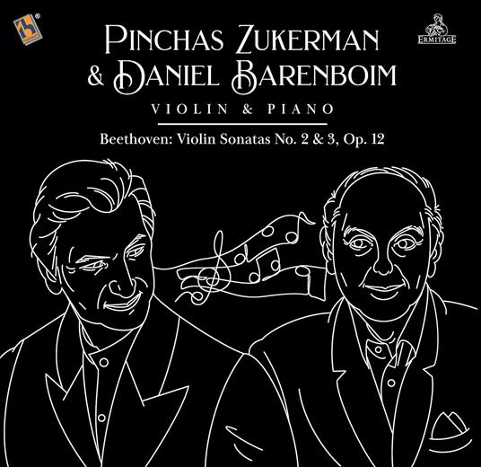 Pinchas Zukerman and Daniel Barenboim - Beethoven: Violin Sonatas No. 2 & 3, Op. 12 (HELP005)