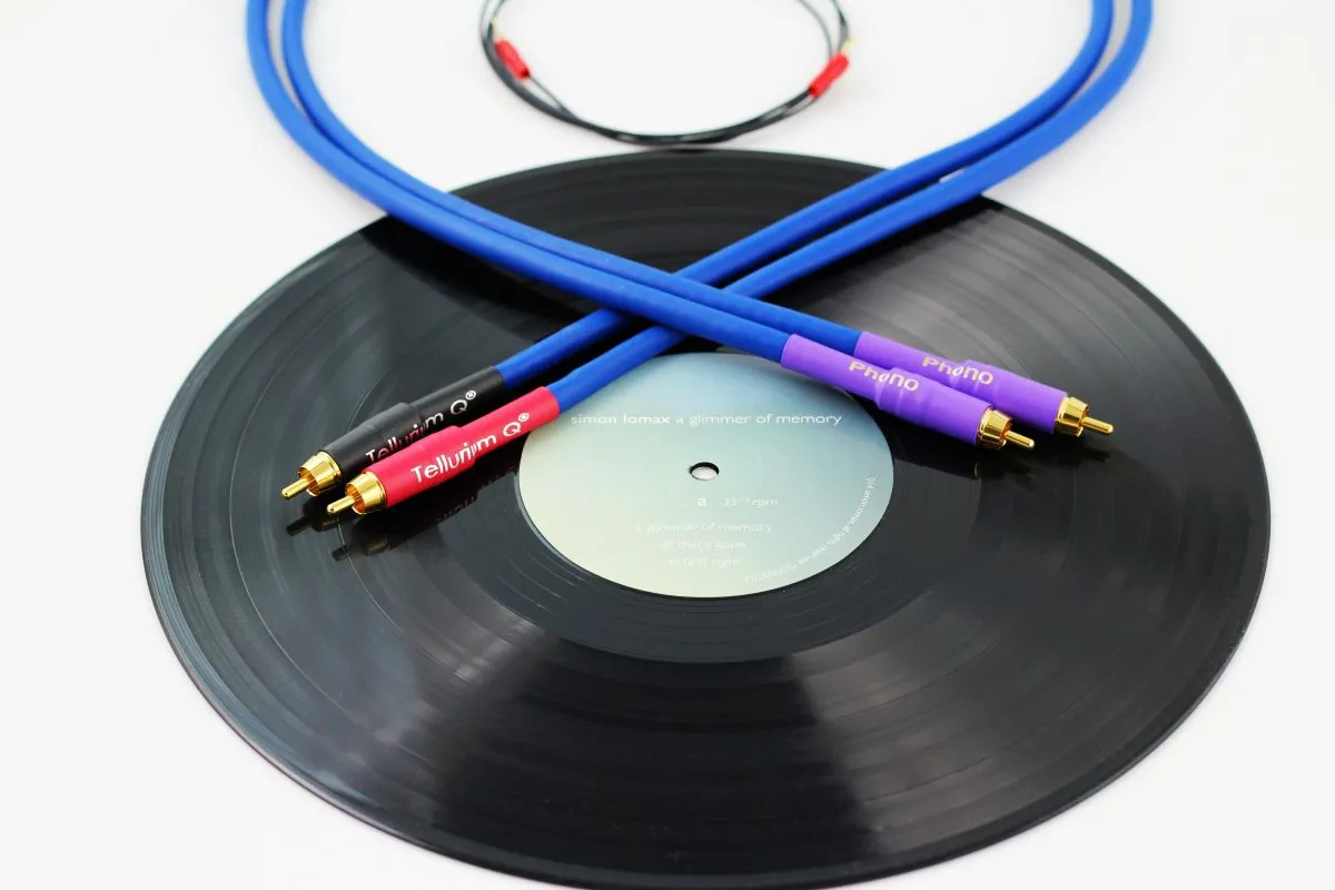 Tellurium Q Blue Interconnect RCA Phono 1,0m