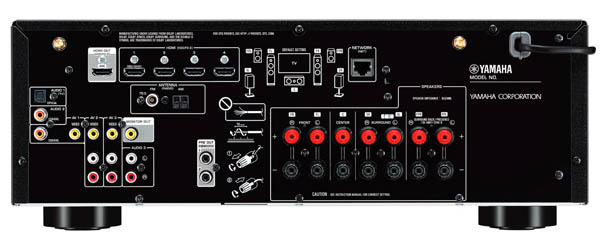 Yamaha RX-V585 black