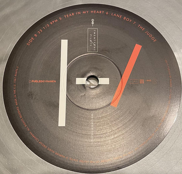 Twenty One Pilots - Blurryface [Silver Vinyl] (7567-86696-3)