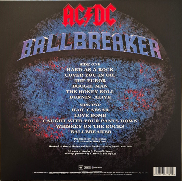 AC/DC - Ballbreaker [50th Anniversary Edition Gold Vinyl] (0196588733611)