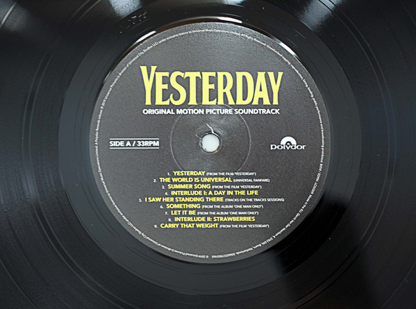 Various Artists - Yesterday [Original Motion Picture Soundtrack] (7785019)
