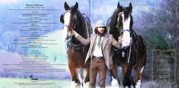 Jethro Tull - Heavy Horses [Steven Wilson Stereo Remix] [40th Anniversary Edition] (0190295757311)
