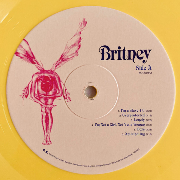 Britney Spears - Britney [Yellow Vinyl] (19658779141)